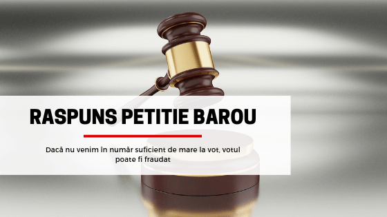 Raspuns Petitie Barou